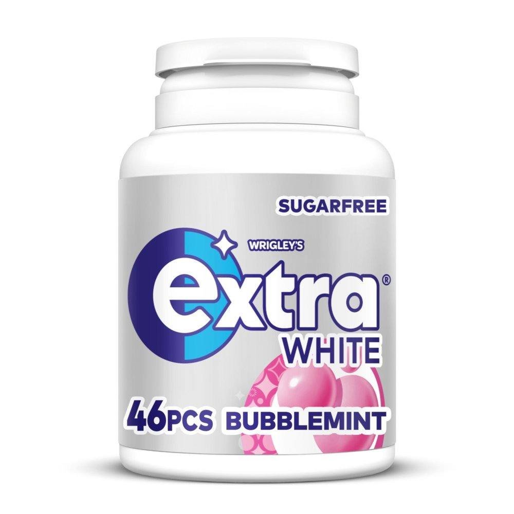 Wrigley’s Extra White Bubblemint Sugar-Free Chewing Gum